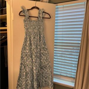 Hill House Blue Lattice Ellie Nap Dress - M